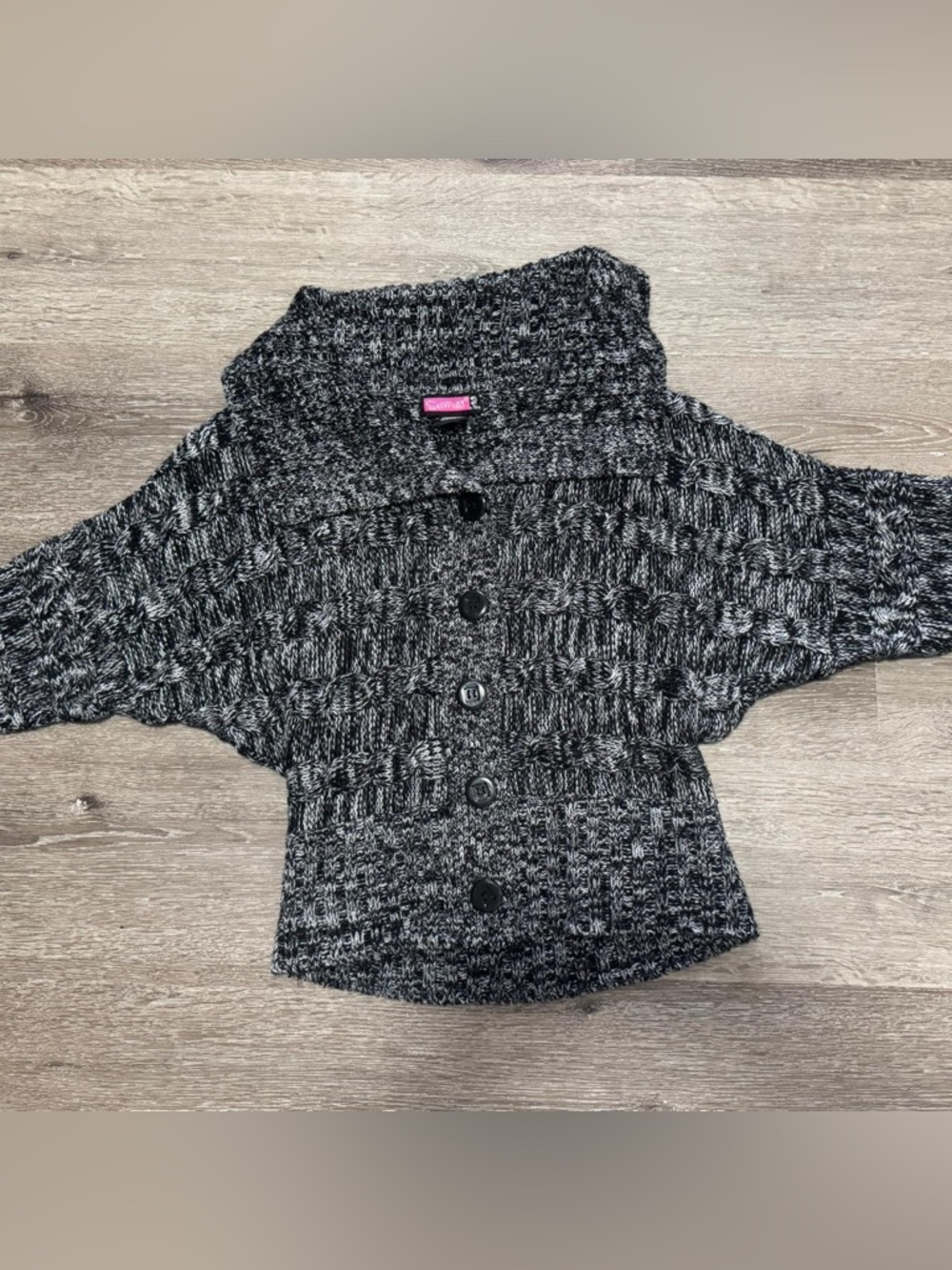 Gray Y2K sweater